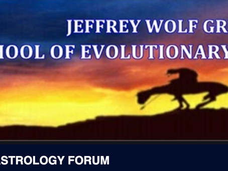 The School of Evolutionary Astrology Message board is Live!